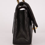 Chanel 1993 Lambskin Medium Classic Double Flap 24K GP - FashioNica