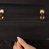 Chanel 1993 Lambskin Medium Classic Double Flap 24K GP - FashioNica