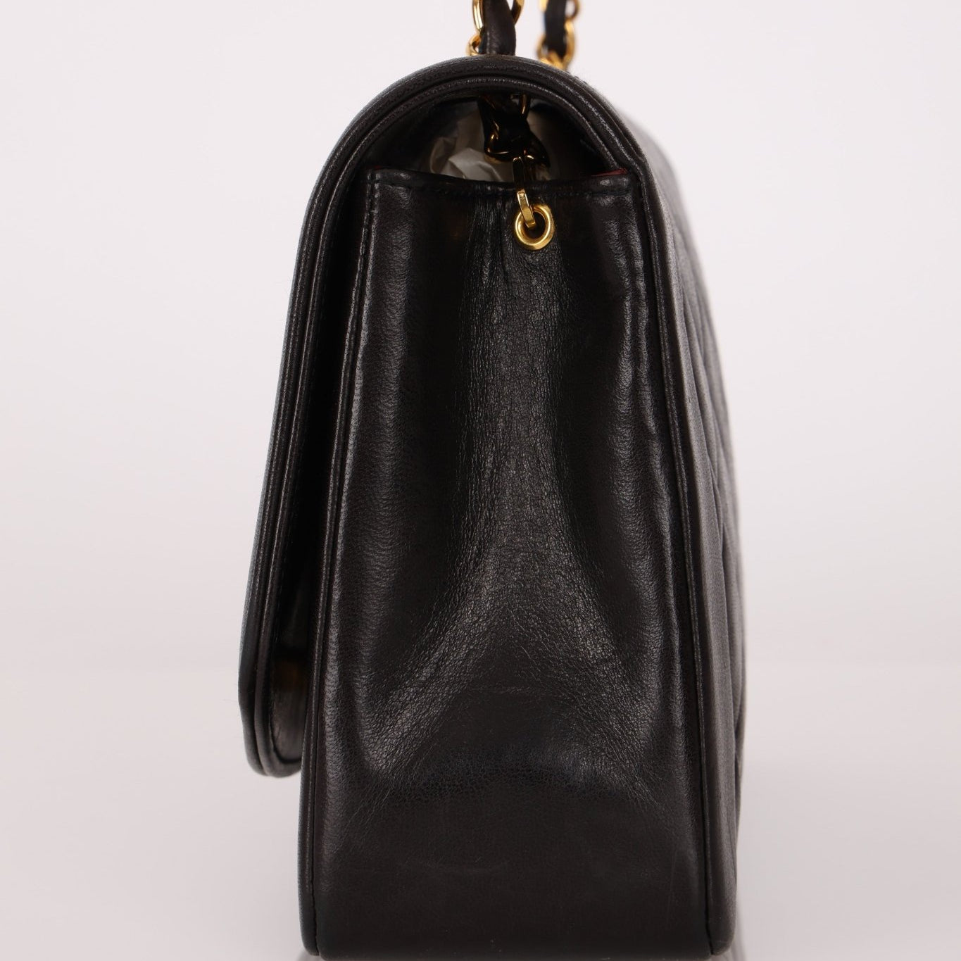 Chanel 1993 Lambskin Medium Diana Flap 24K GP - FashioNica
