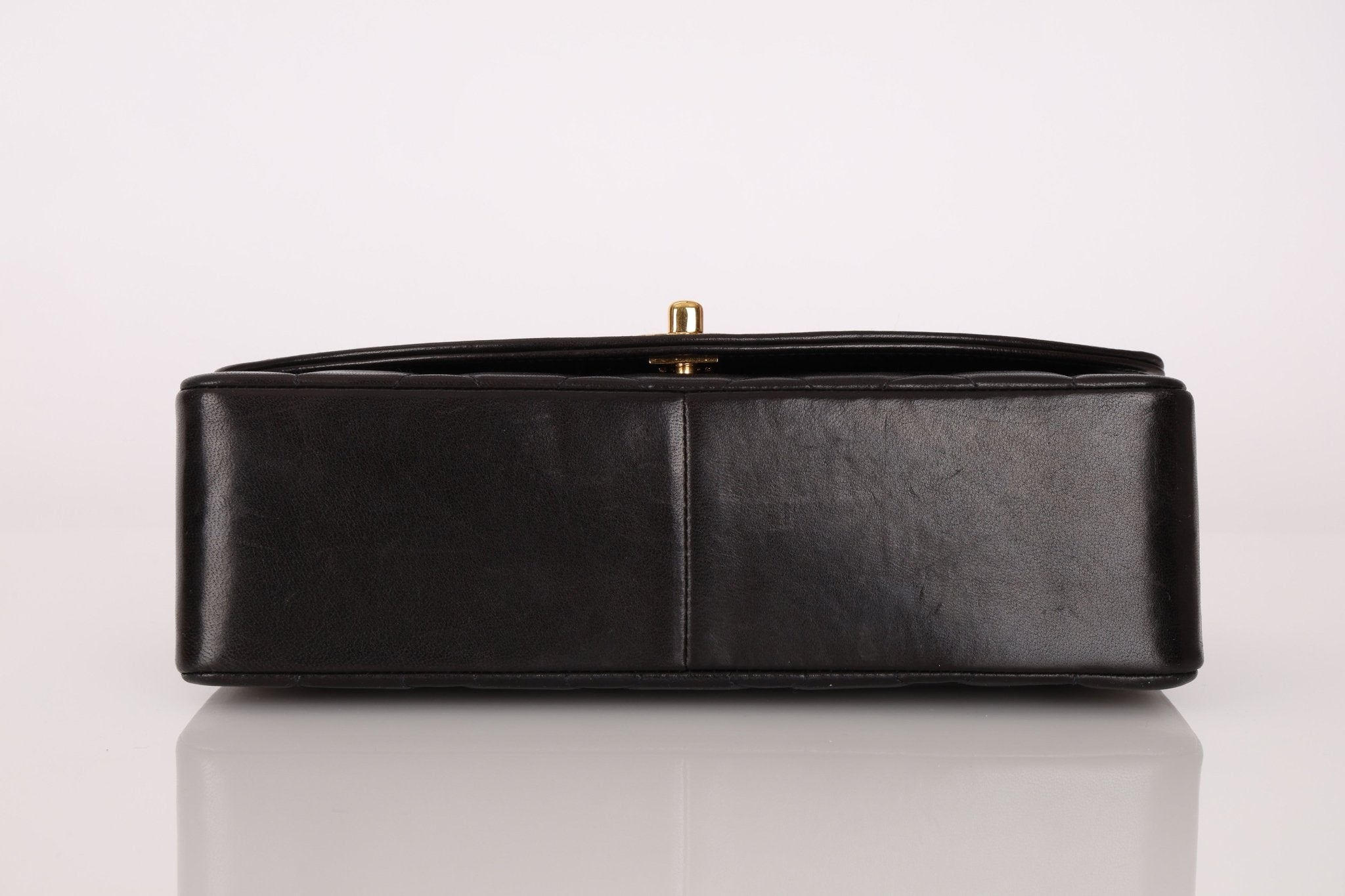 Chanel 1993 Lambskin Medium Diana Flap 24K GP - FashioNica