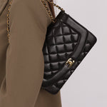 Chanel 1993 Lambskin Medium Diana Flap 24K GP - FashioNica