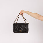 Chanel 1993 Lambskin Medium Diana Flap 24K GP - FashioNica