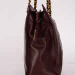 Chanel 1994 Bordeaux Timeless Zip Shopping Tote - FashioNica