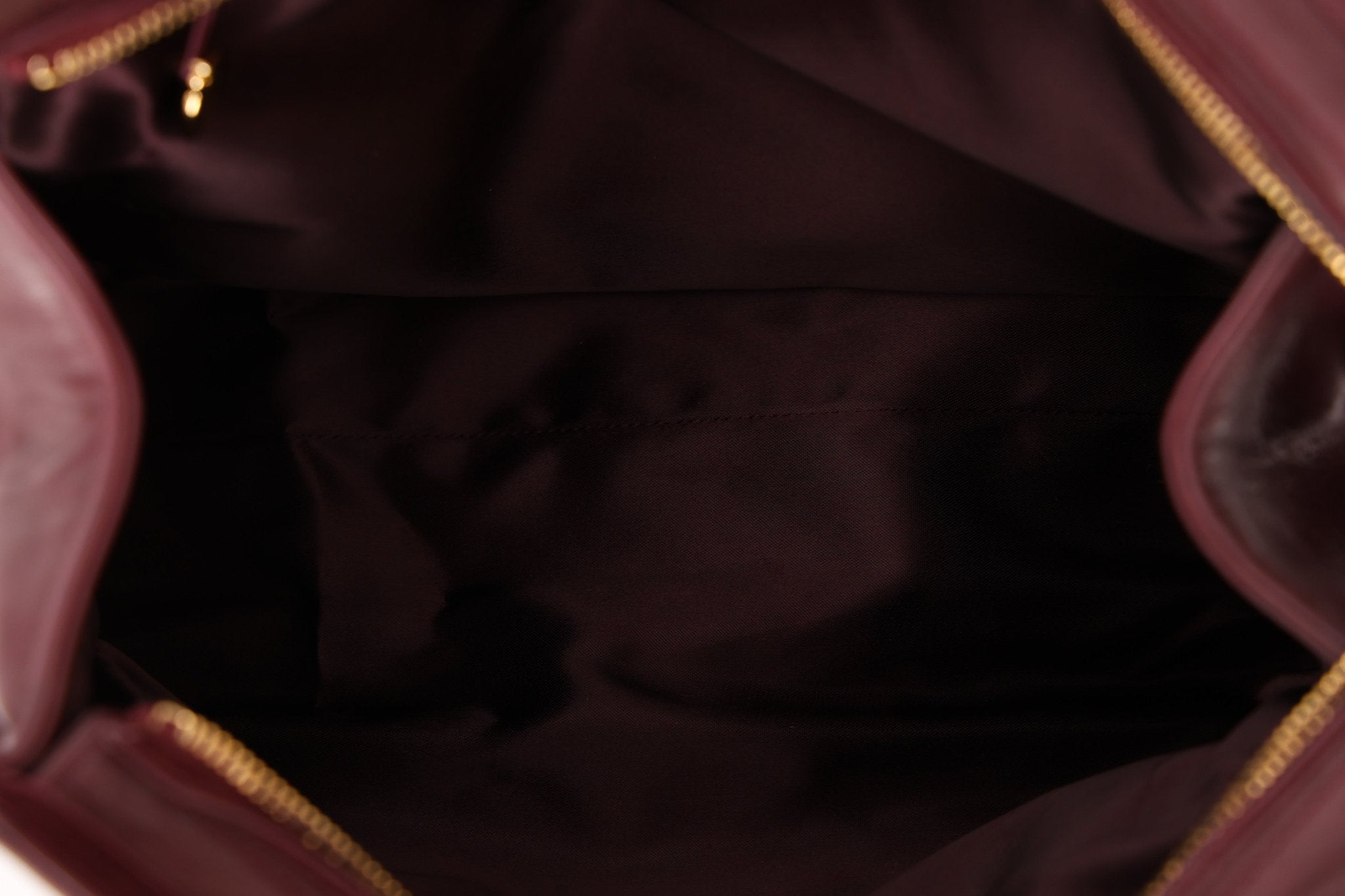 Chanel 1994 Bordeaux Timeless Zip Shopping Tote - FashioNica