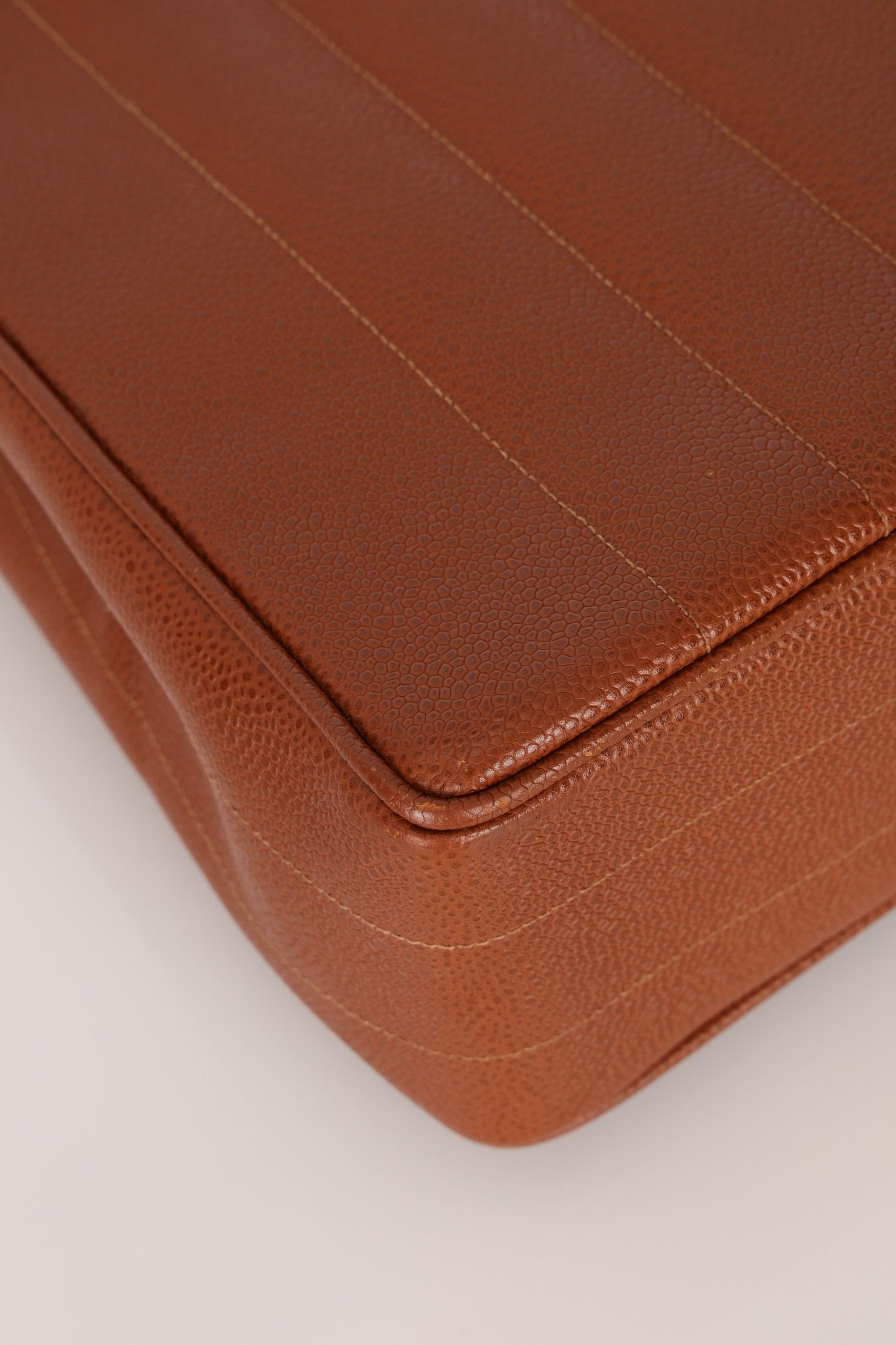 Chanel 1994 Caviar Copper Kelly Bag 24K GP - FashioNica