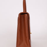 Chanel 1994 Caviar Copper Kelly Bag 24K GP - FashioNica