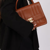 Chanel 1994 Caviar Copper Kelly Bag 24K GP - FashioNica