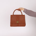 Chanel 1994 Caviar Copper Kelly Bag 24K GP - FashioNica