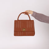 Chanel 1994 Caviar Copper Kelly Bag 24K GP - FashioNica