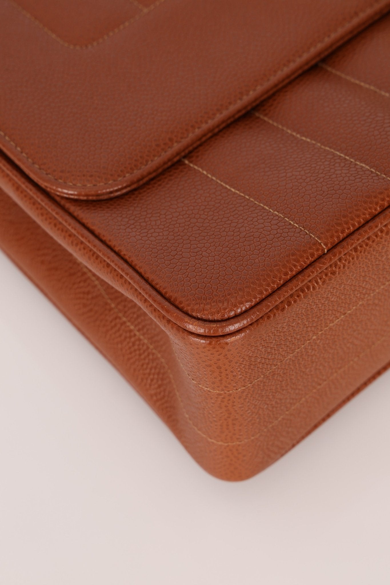 Chanel 1994 Caviar Copper Kelly Bag 24K GP - FashioNica