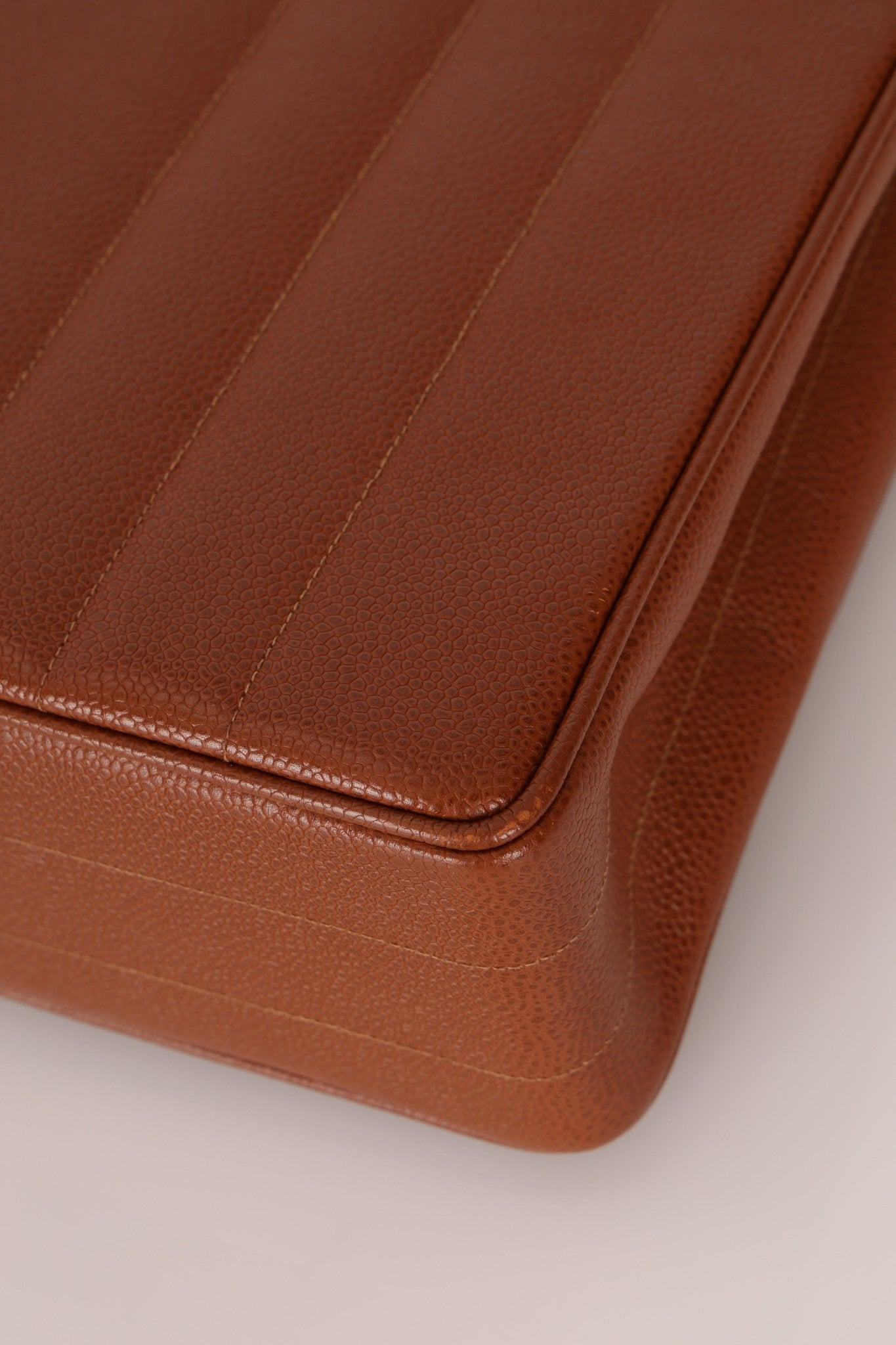 Chanel 1994 Caviar Copper Kelly Bag 24K GP - FashioNica