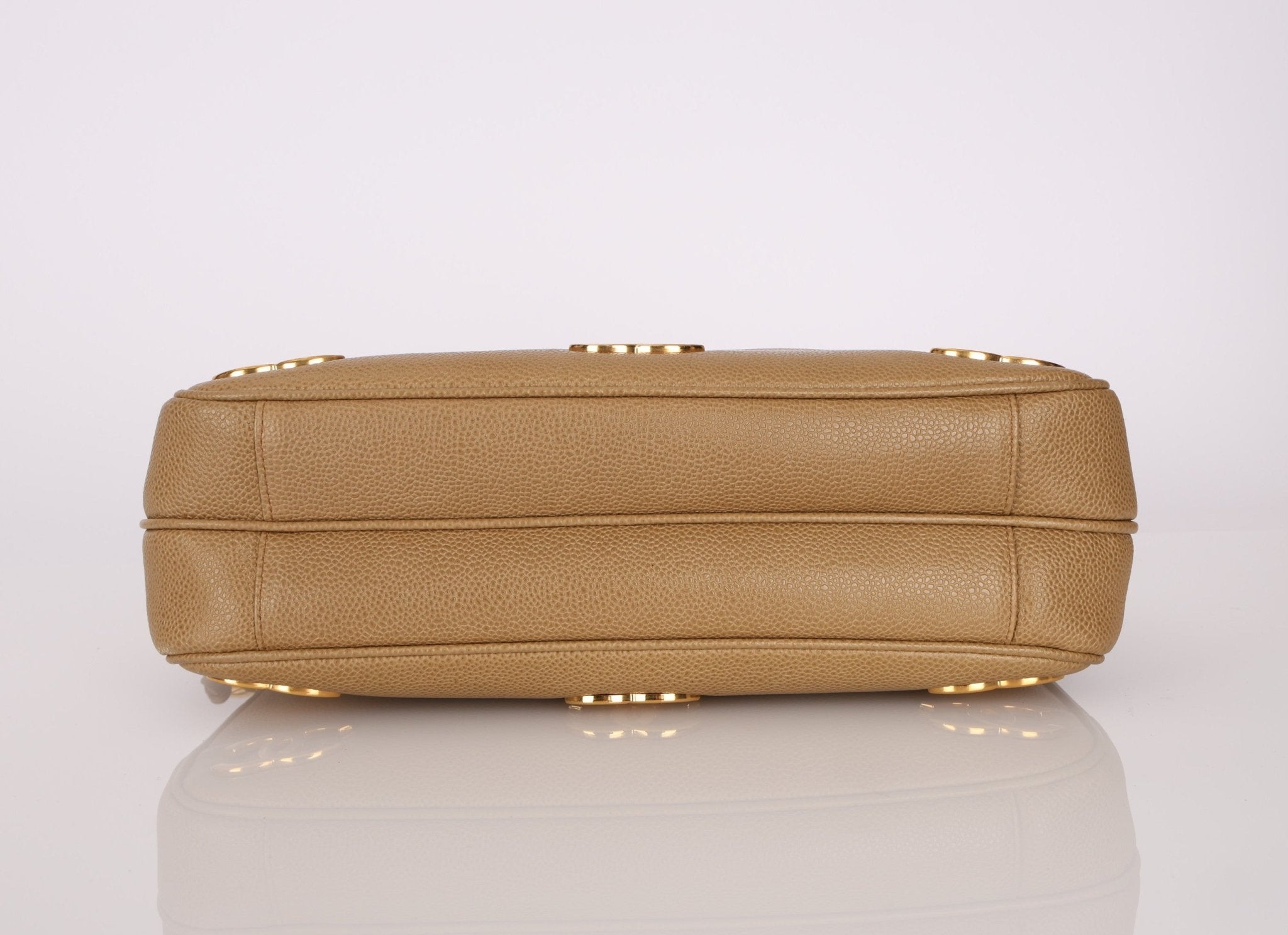 Chanel 1994 Caviar Triple CC Tote Bag - FashioNica