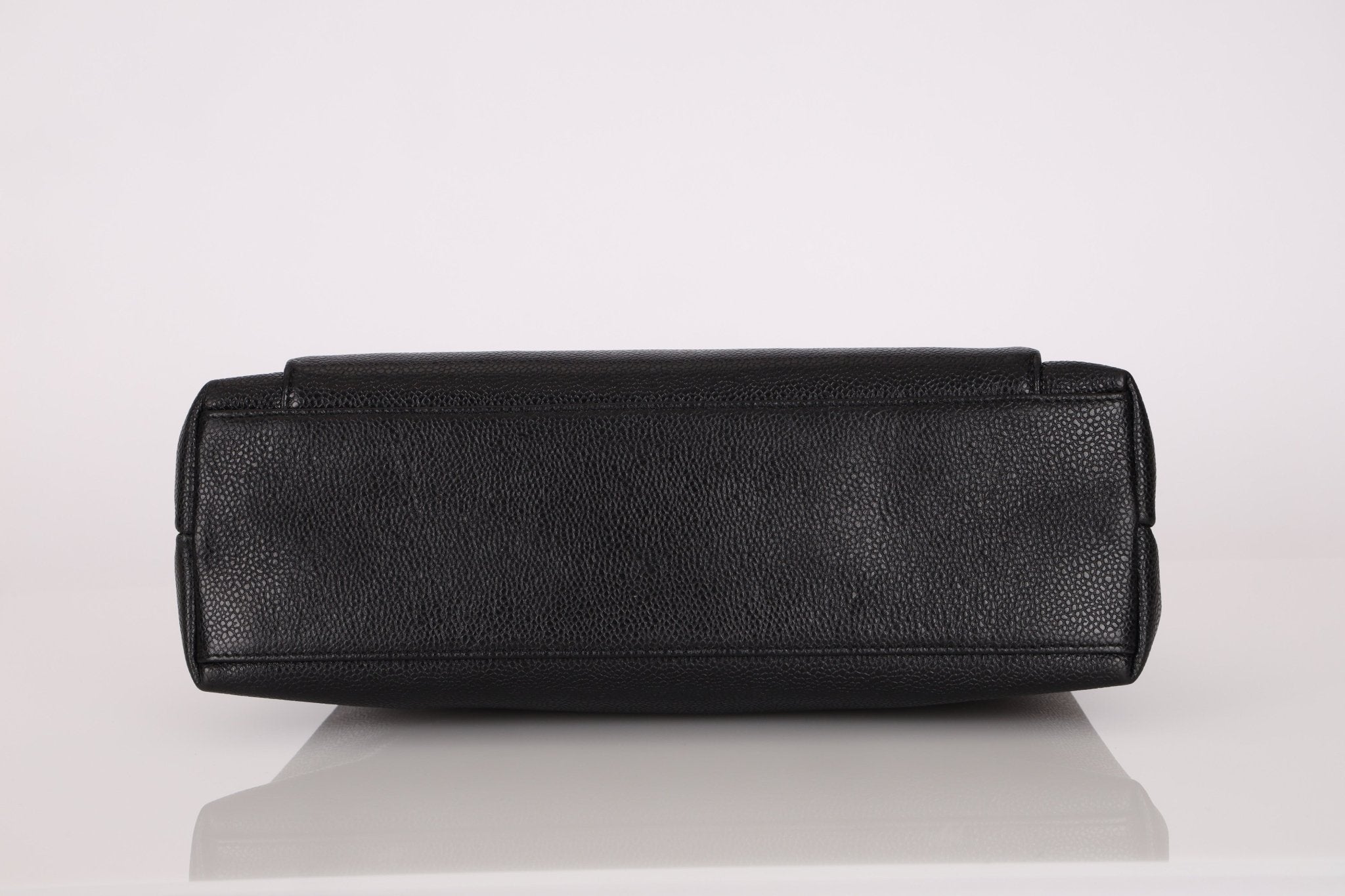 Chanel 1994 Caviar Turnlock Pocket Tote 24K GP - FashioNica