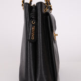 Chanel 1994 Caviar Turnlock Pocket Tote - FashioNica