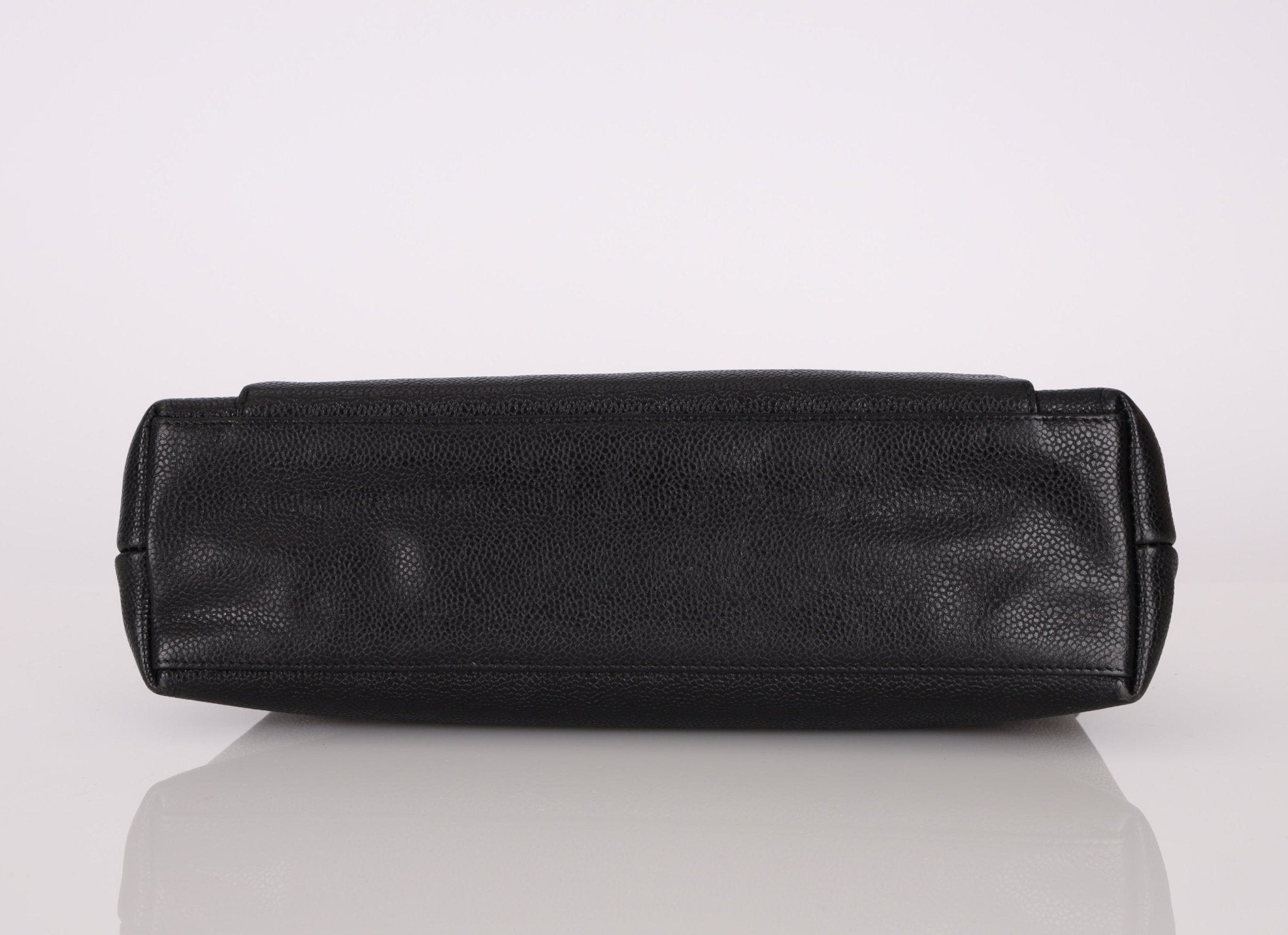 Chanel 1994 Caviar Turnlock Pocket Tote - FashioNica