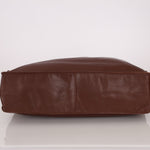 Chanel 1994 Chocolate Calfskin Chunky Chain Tote - FashioNica
