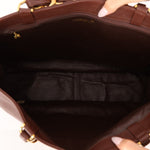Chanel 1994 Chocolate Calfskin Chunky Chain Tote - FashioNica