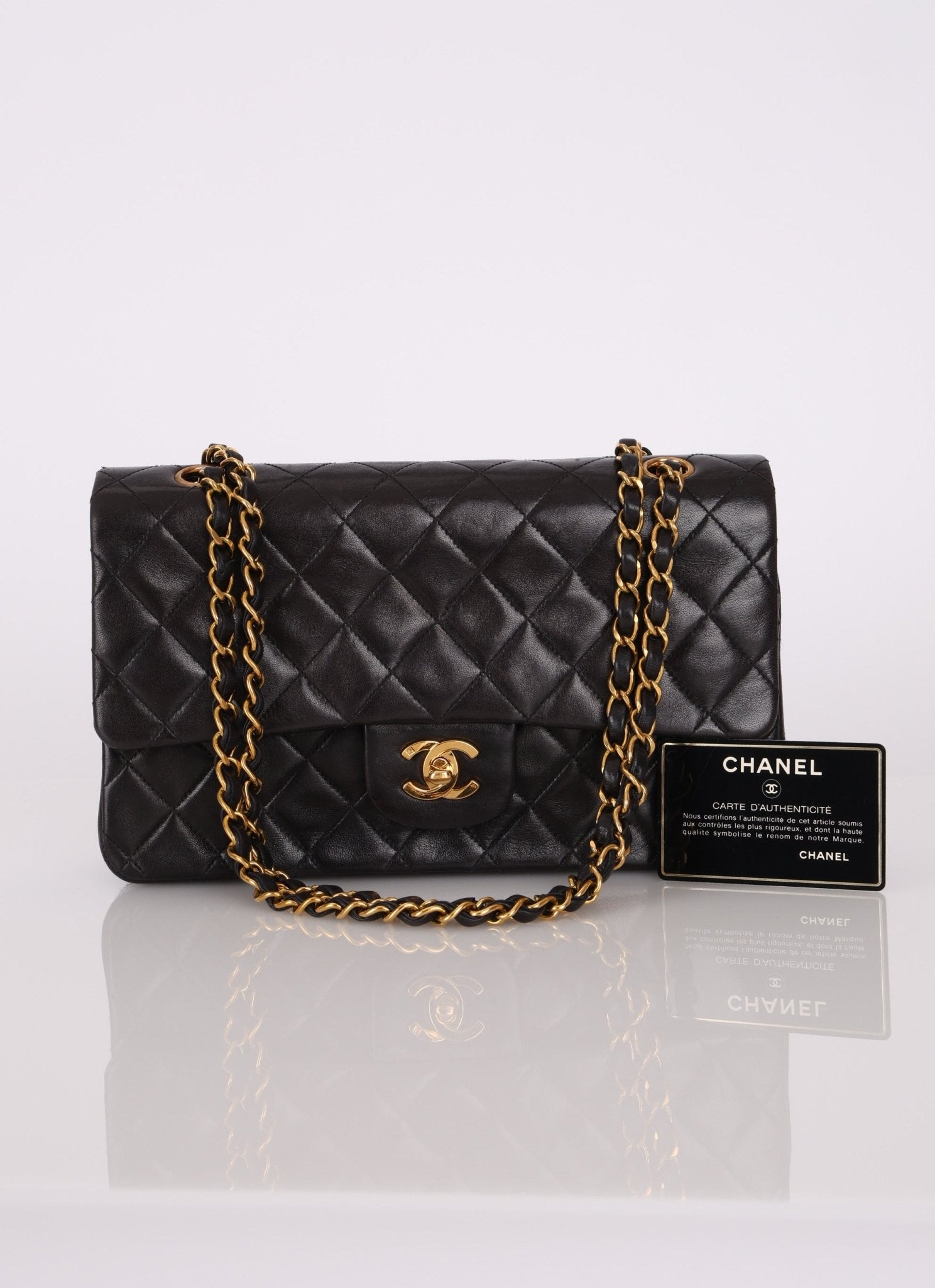 Chanel 1994 Lambskin Medium Classic Double Flap - FashioNica