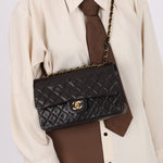 Chanel 1994 Lambskin Medium Classic Double Flap - FashioNica