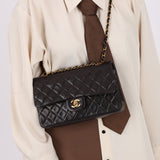 Chanel 1994 Lambskin Medium Classic Double Flap - FashioNica