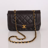 Chanel 1994 Lambskin Small Diana - FashioNica