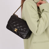 Chanel 1994 Lambskin Small Diana - FashioNica