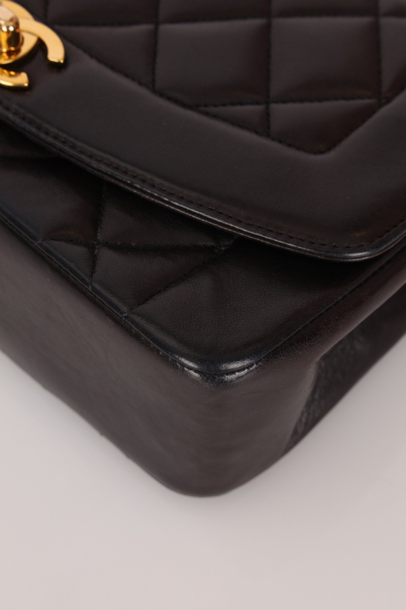 Chanel 1994 Lambskin Small Diana 24k GP - FashioNica