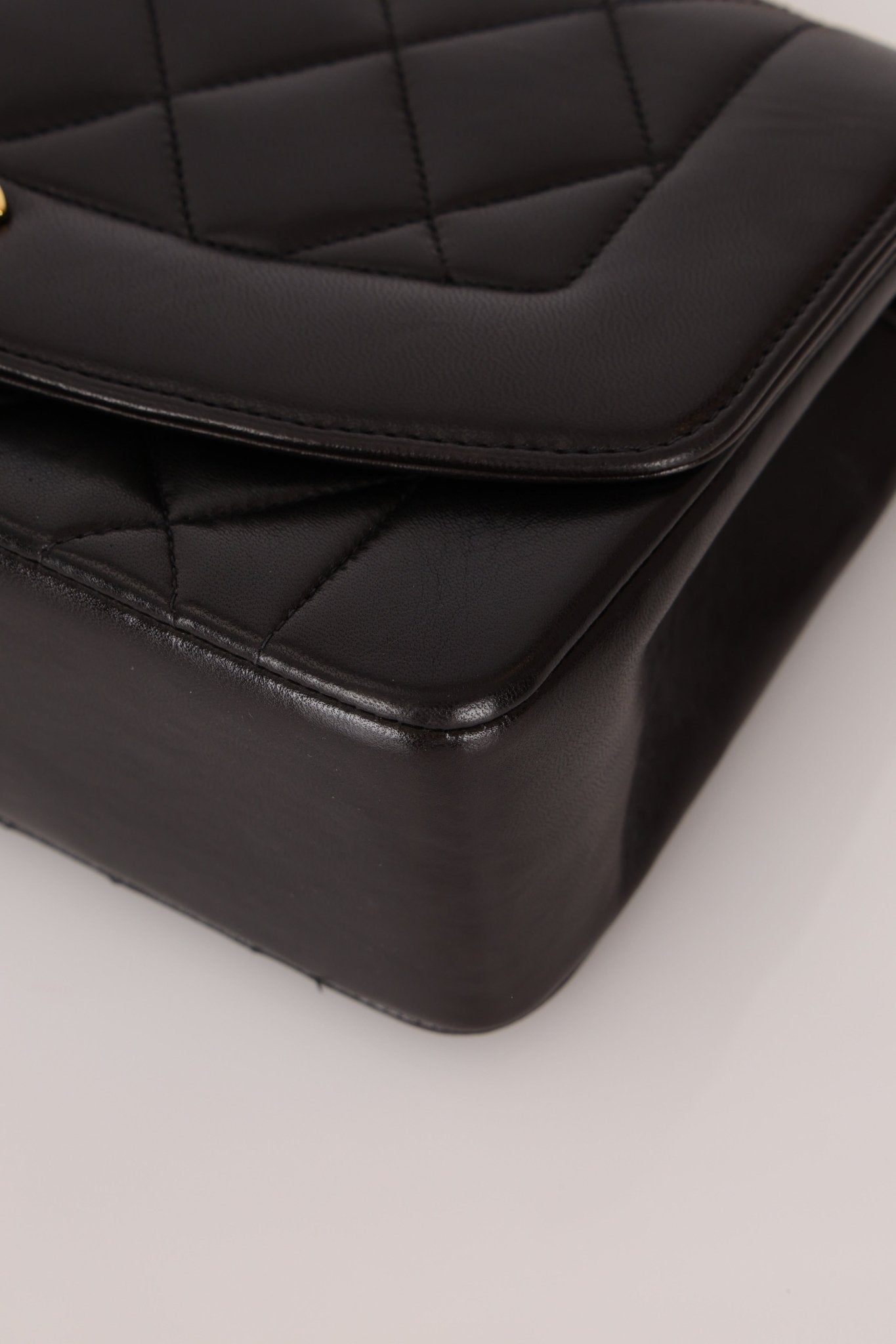 Chanel 1994 Lambskin Small Diana 24K GP - FashioNica