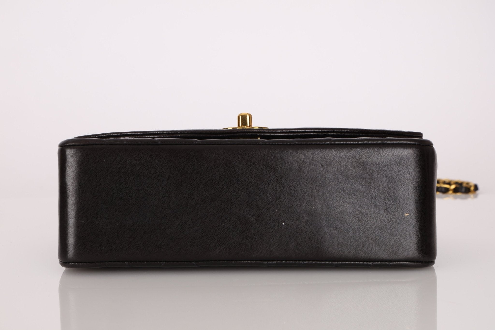 Chanel 1994 Lambskin Small Diana 24K GP - FashioNica