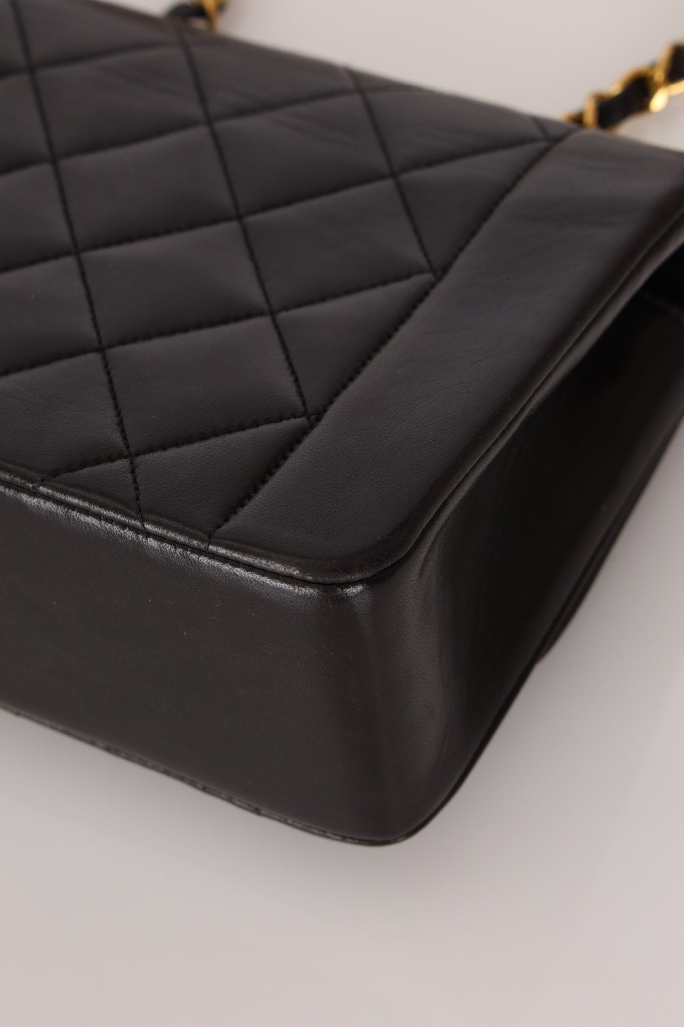 Chanel 1994 Lambskin Small Diana 24K GP - FashioNica