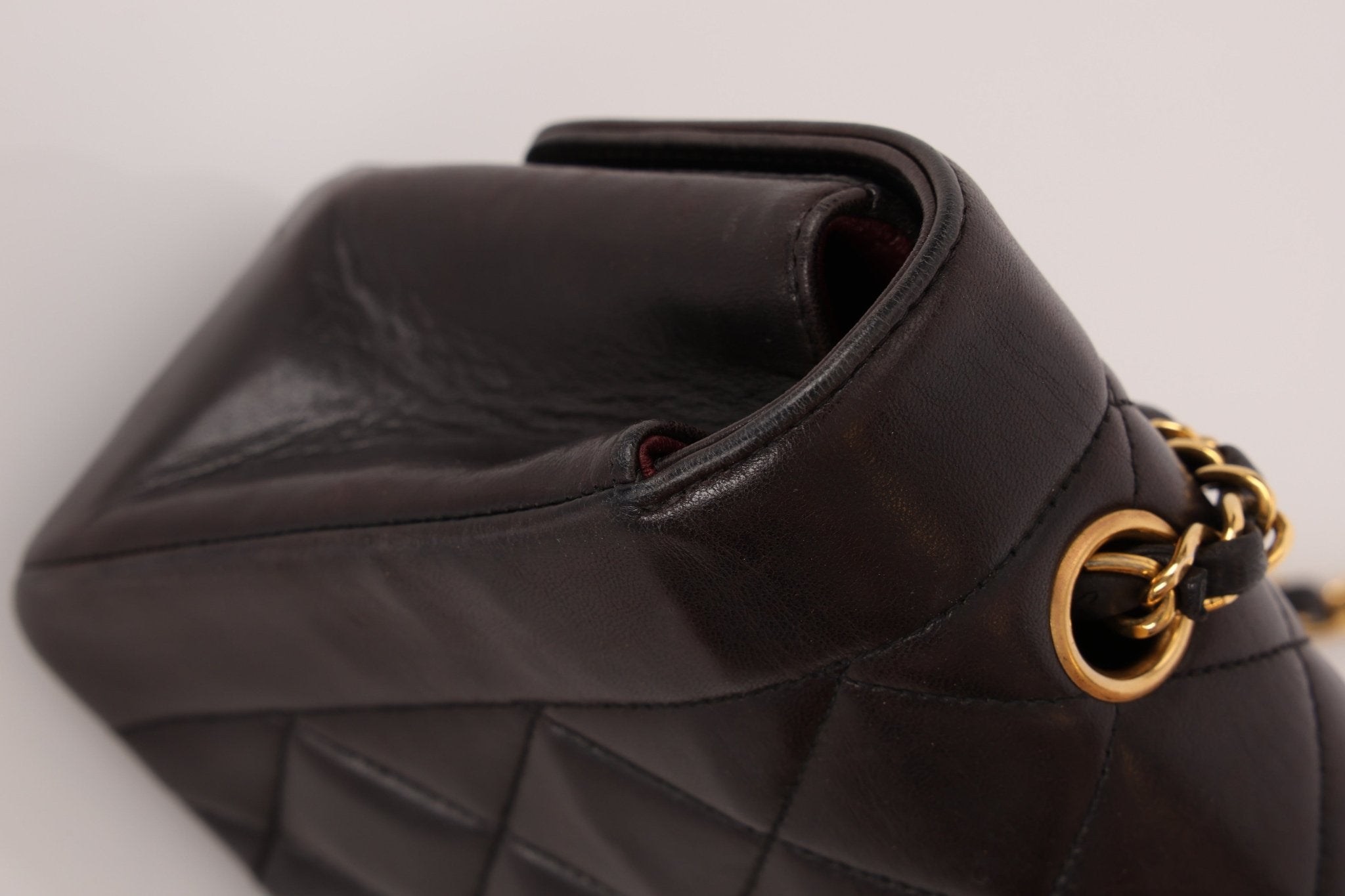 Chanel 1994 Lambskin Small Diana 24k GP - FashioNica