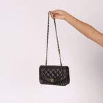 Chanel 1994 Lambskin Small Diana 24k GP - FashioNica