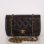 Chanel 1994 Lambskin Small Diana 24k GP - FashioNica