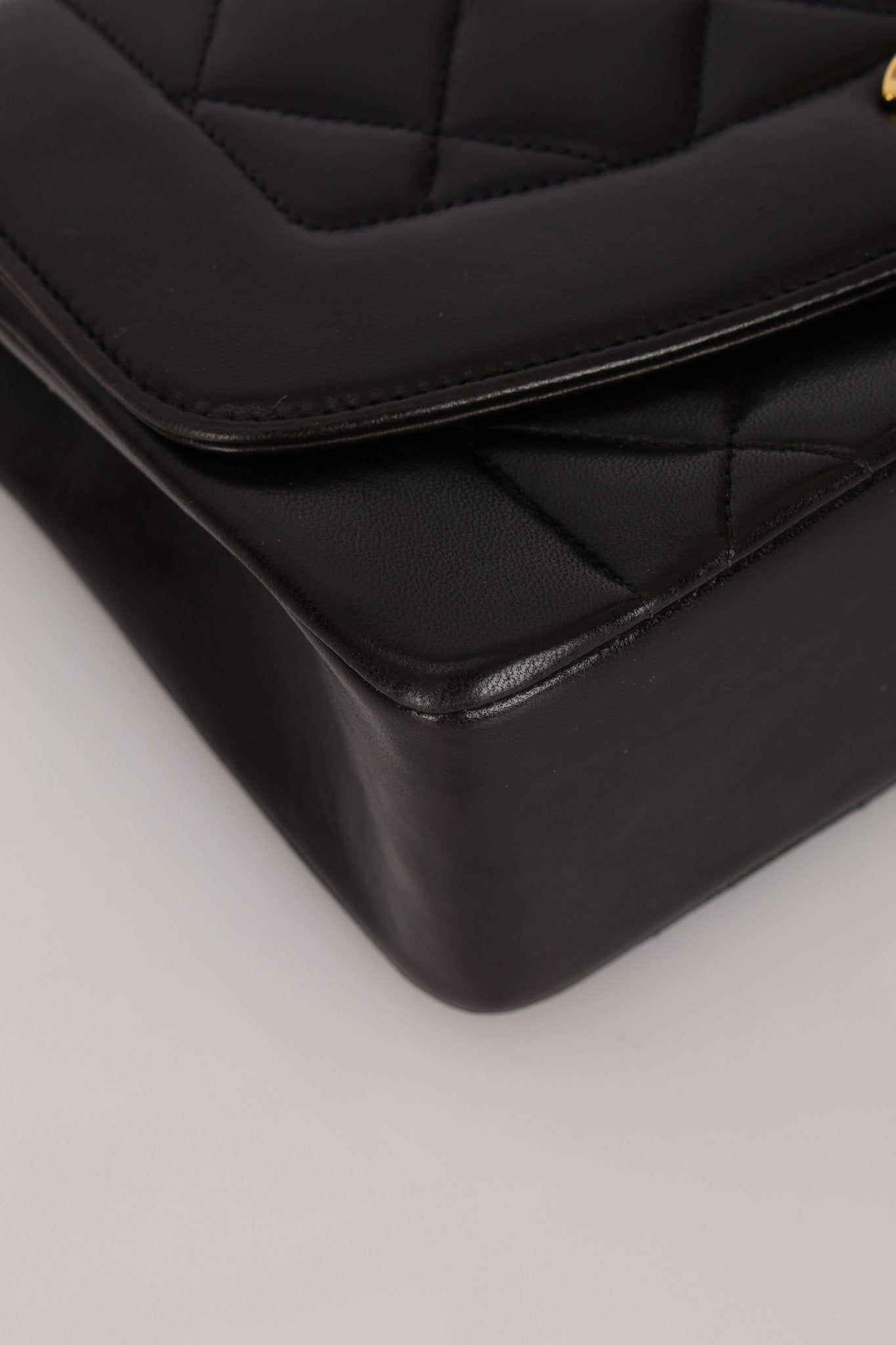 Chanel 1994 Lambskin Small Diana 24K GP - FashioNica