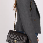 Chanel 1994 Lambskin Small Diana 24K GP - FashioNica