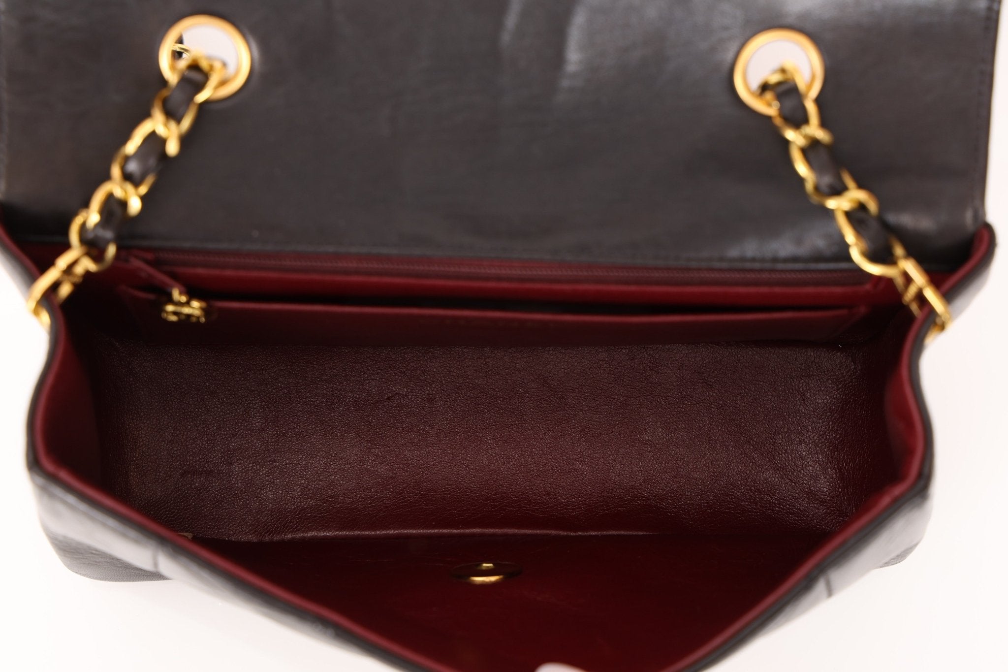 Chanel 1994 Lambskin Small Diana 24K GP - FashioNica