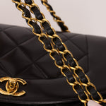 Chanel 1994 Lambskin Small Diana 24K GP - FashioNica