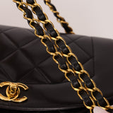 Chanel 1994 Lambskin Small Diana 24K GP - FashioNica