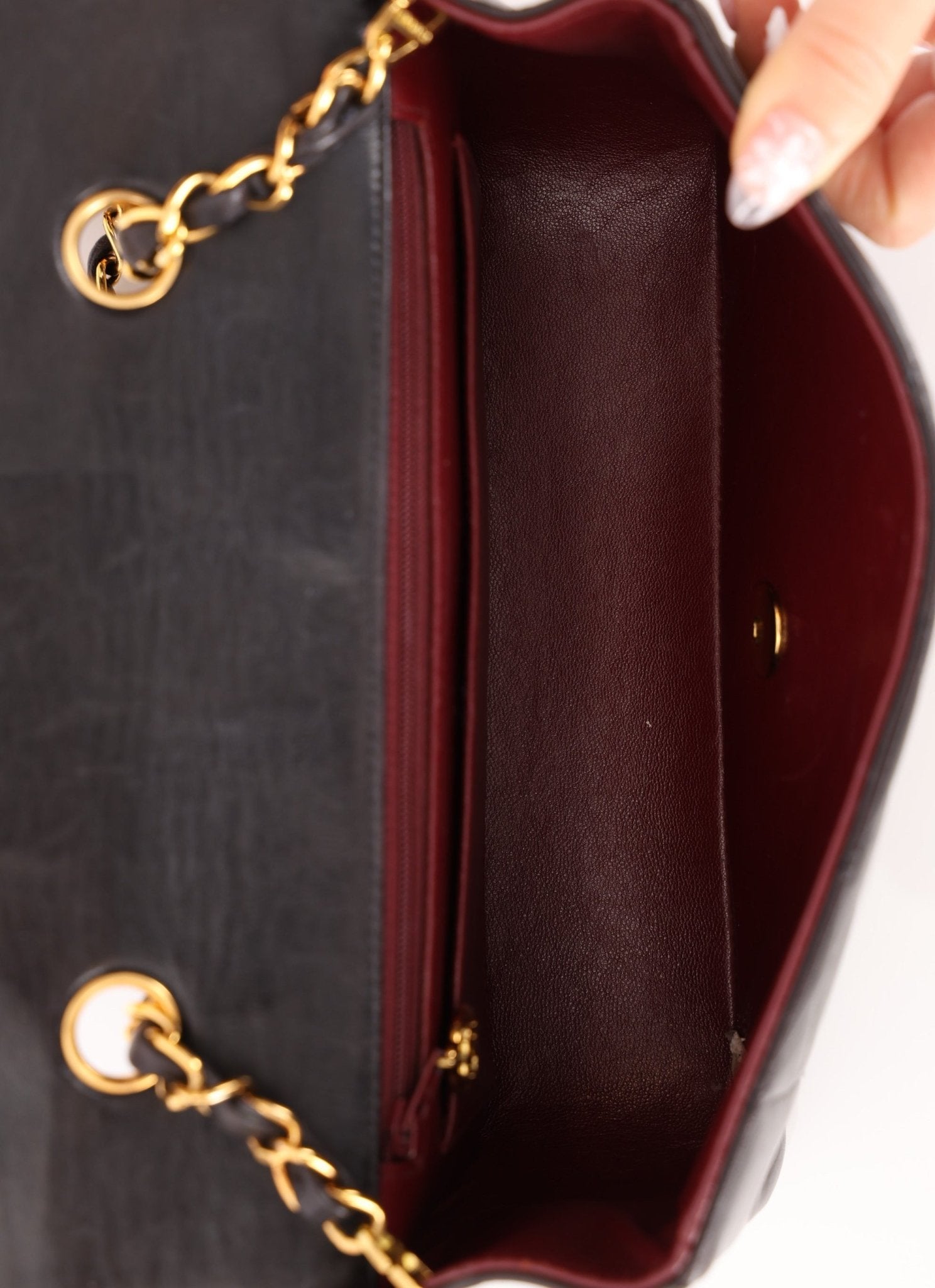 Chanel 1994 Lambskin Small Diana - FashioNica