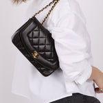 Chanel 1994 Lambskin Small Diana - FashioNica