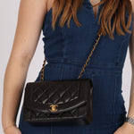 Chanel 1994 Lambskin Small Diana - FashioNica