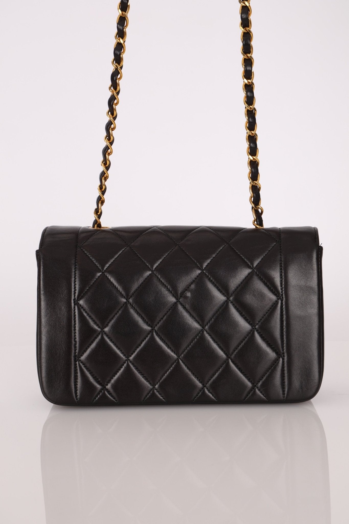 Chanel 1994 Lambskin Small Diana - FashioNica