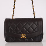 Chanel 1994 Lambskin Small Diana - FashioNica