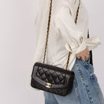 Chanel 1994 Lambskin Small Diana - FashioNica