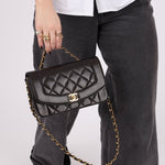 Chanel 1994 Lambskin Small Diana - FashioNica