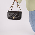 Chanel 1994 Lambskin Small Diana - FashioNica
