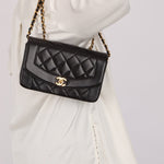 Chanel 1994 Lambskin Small Diana - FashioNica