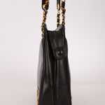 Chanel 1994 Lambskin Triple CC Shoulder Bag 24K GP - FashioNica