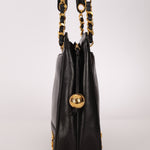 Chanel 1994 Lambskin Triple CC Shoulder Bag 24K GP - FashioNica