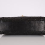 Chanel 1994 Lambskin Turnlock Top Handle Kelly - FashioNica